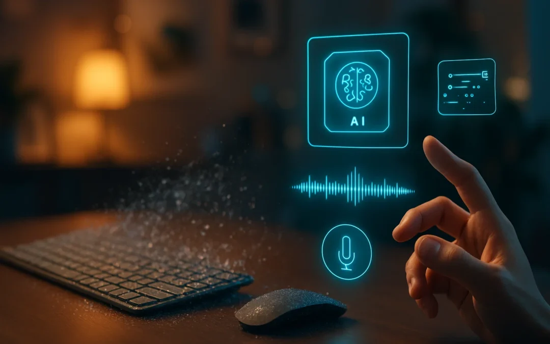 El Fin del Teclado y Mouse: Cómo la Inteligencia Artificial Está Revolucionando la Forma de Usar tu Computador